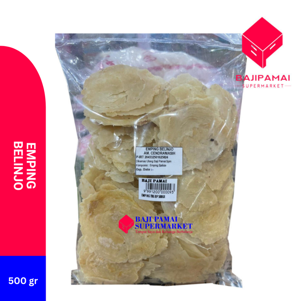 

Emping Belinjo AM Cendrawasih 500gr