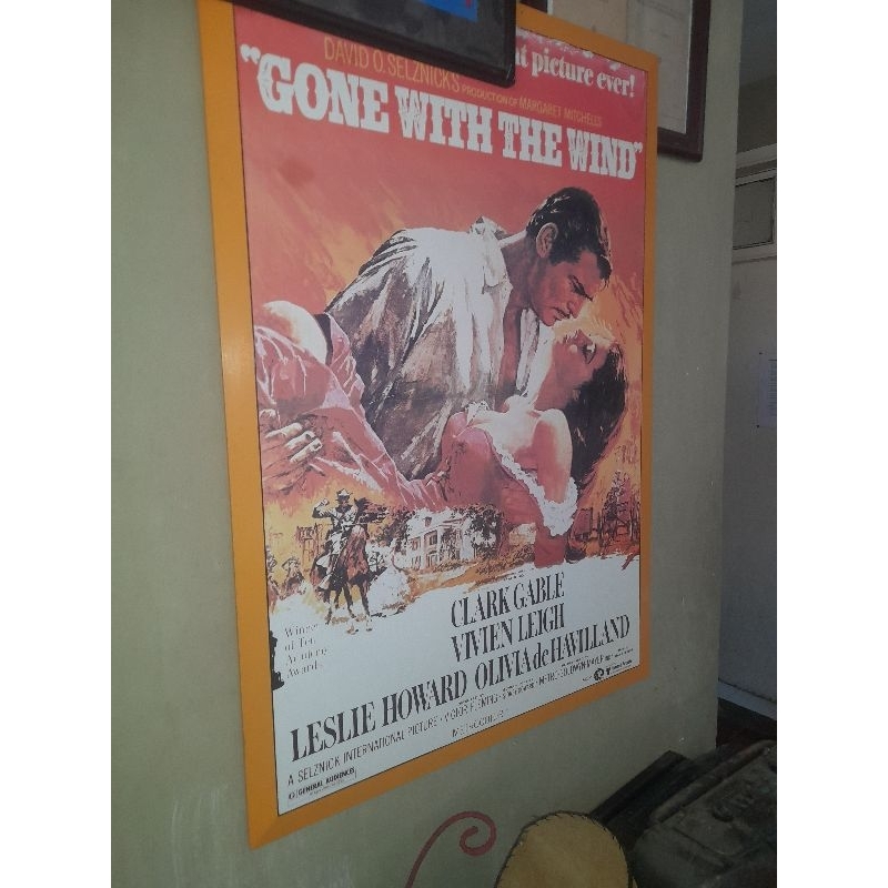 poster film gone with the wind classic