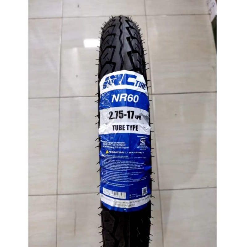 ban luar irc belakang 275 17 NR60 buat kharisma supra 125 supra revo jupiter original irc tubetype