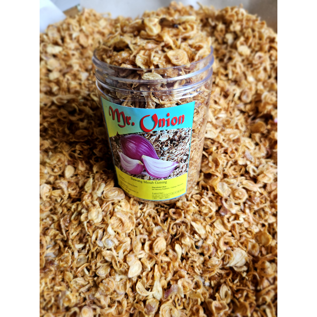 

Brambang Goreng Premium 260g – Renyah, Gurih, & Praktis!