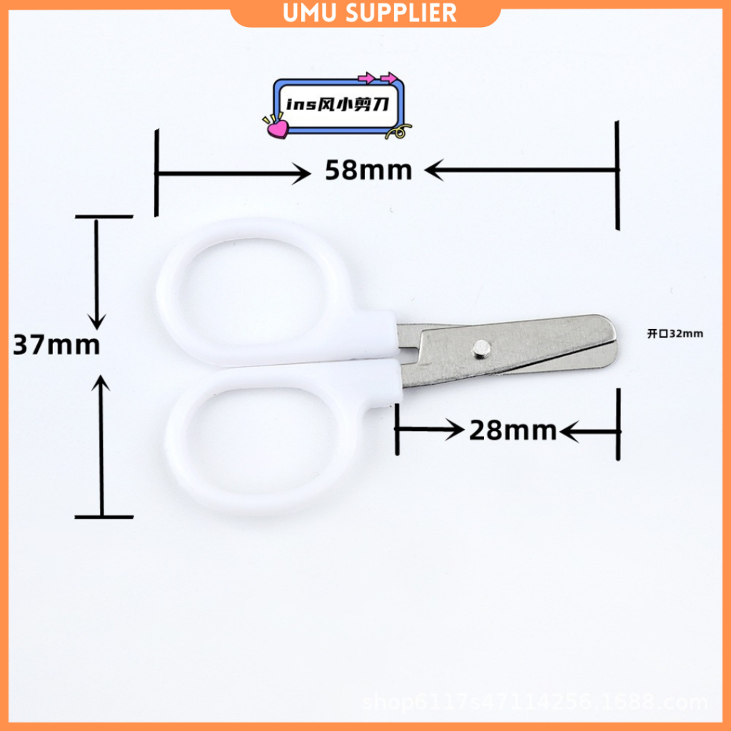 

(UMU SUPPLIER) GUNTING MINI PUTIH UNTUK SET PEMBUAT GELANG / KERTAS MULTIFUNGSI ALAT PERALATAN TRAVEL