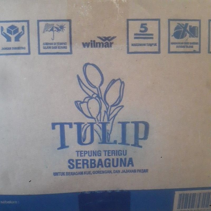 

tepung tulip per karton isi 10 kg