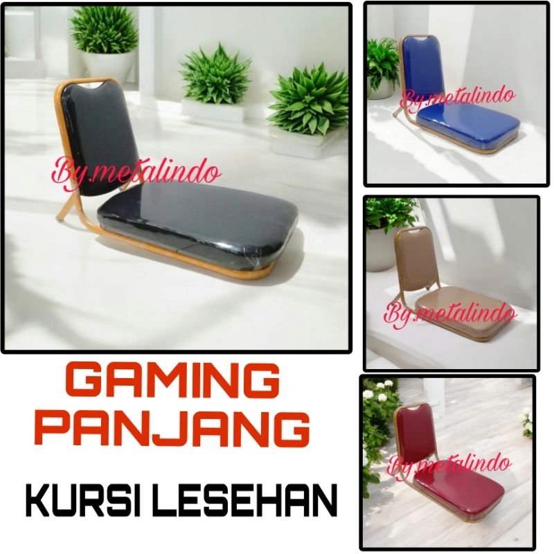 Kursi Lesehan Kursi lantai Kursi gaming Rental Ps Bangku lantai Sandaran Kursi Lantai Busa