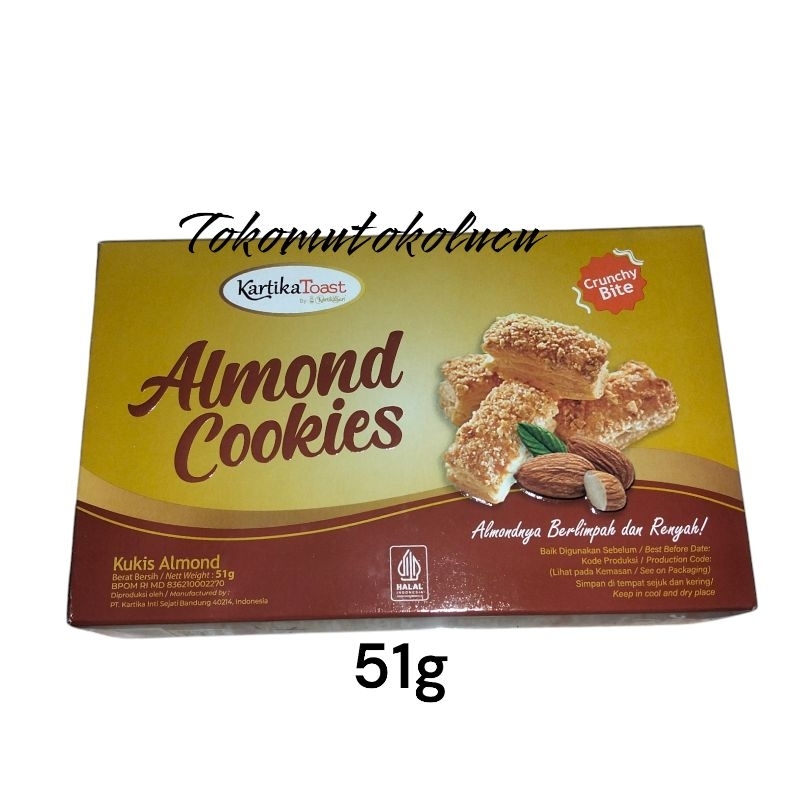 

kartika toast almond cookies 51g