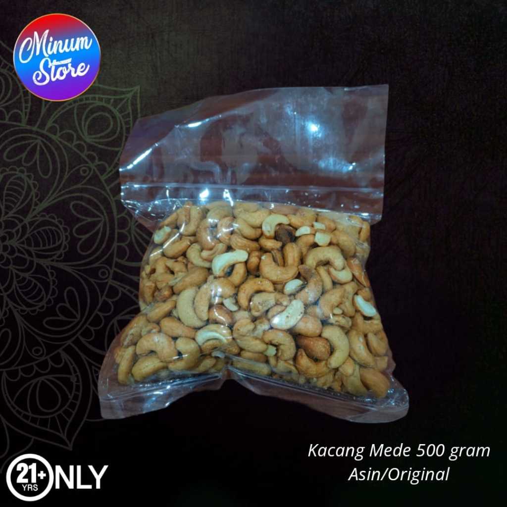 

Kacang Mede Super Asin/Original 500gr