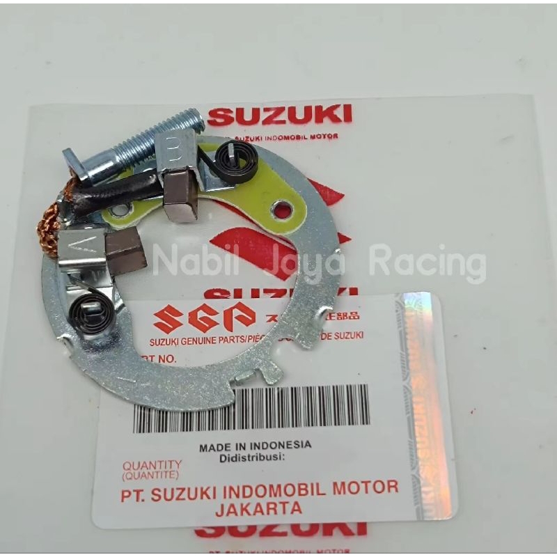 ARANG STATER COOL STATER  ASSY BRUSH RUMAH SUZUKI SATRIA FU 150 KARBU