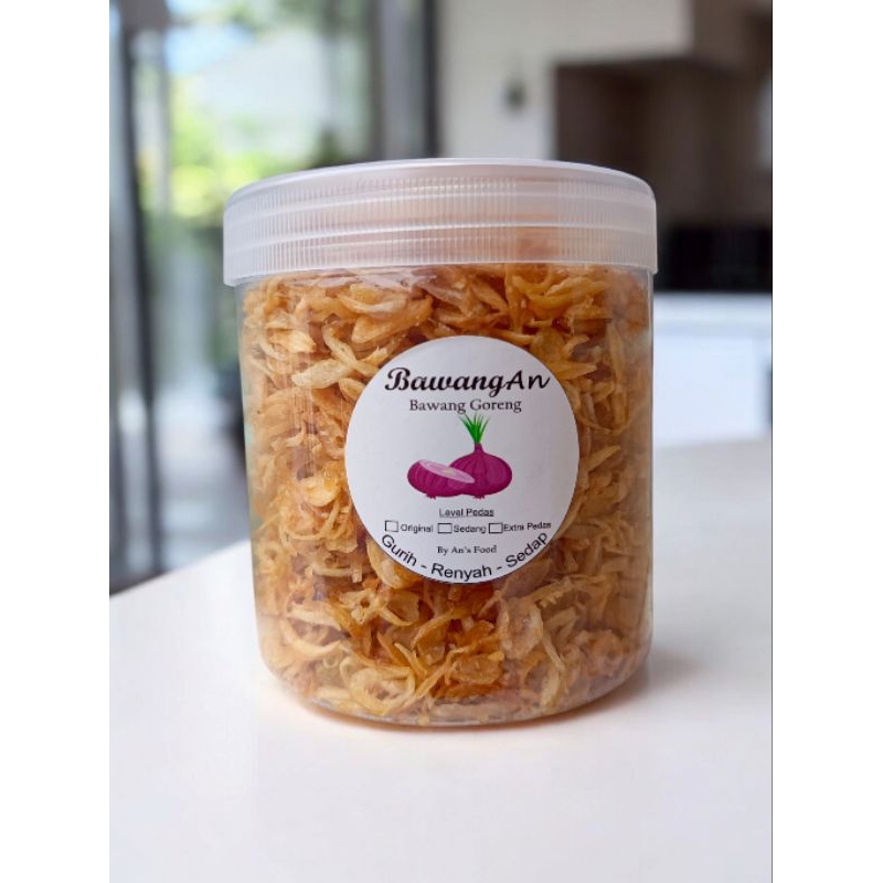 

Bawang Goreng Sumenep Premium Original Tanpa Campuran 200gr