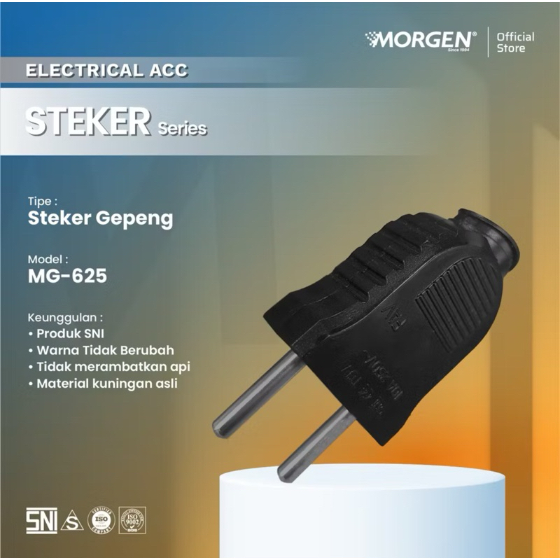 Morgen MG-625 Steker Arde Model Gepeng