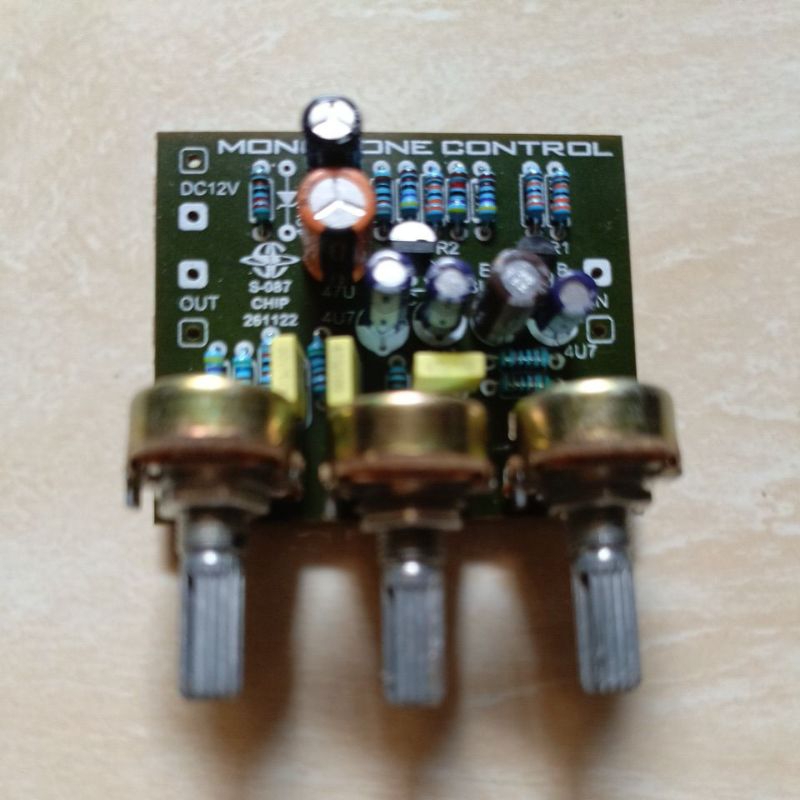 Tone Control mono 3 potensio