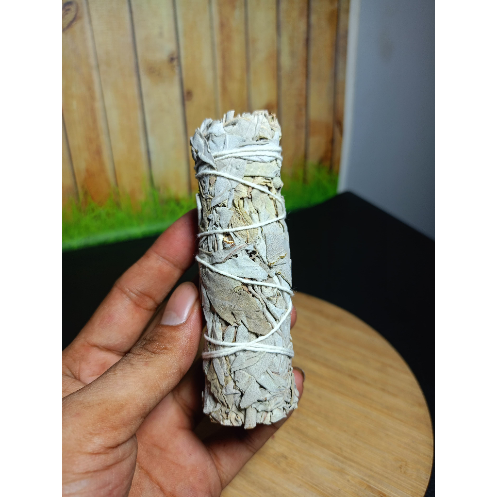 White Sage Smudge Stick Organic California Natural 10 cm