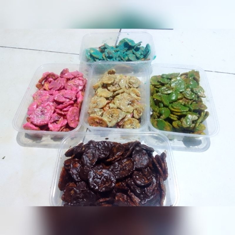 

KERIPIK PISANG LUMER ASLI COKLAT 500ml