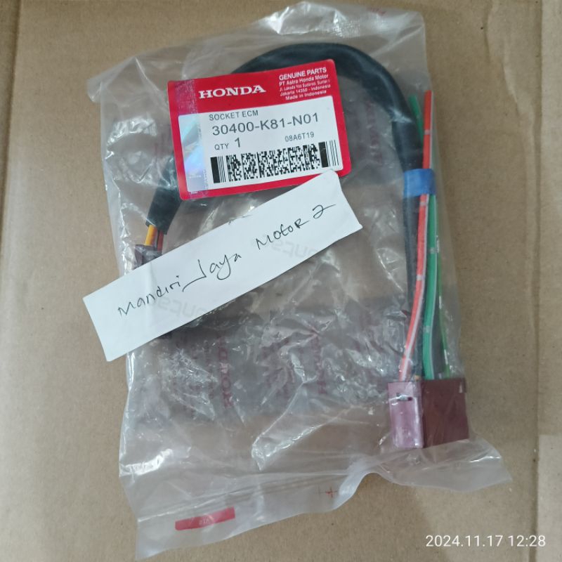 Soket ECU ECM K81 Beat ESP/Beat pop/Scoopy 2017-2020