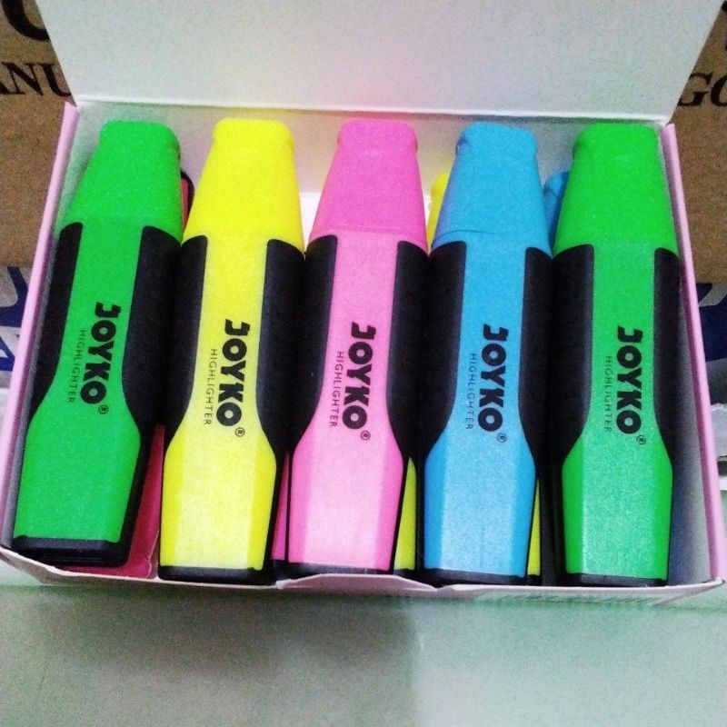 

Stabilo Joyko Highlighter warna-warni murah atk