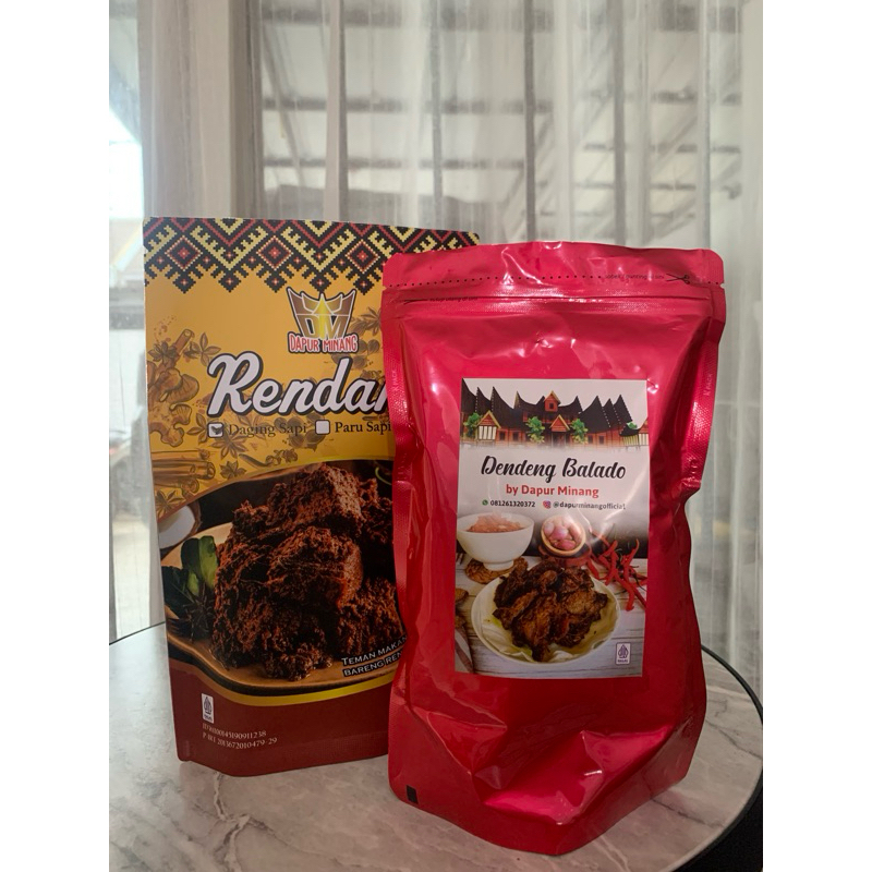 

Bundling Rendang Daging & Dendeng Paru