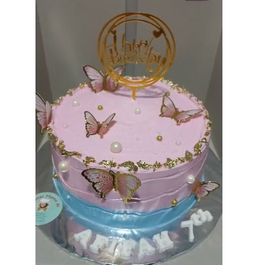 

kue ulang tahun kupu kupu