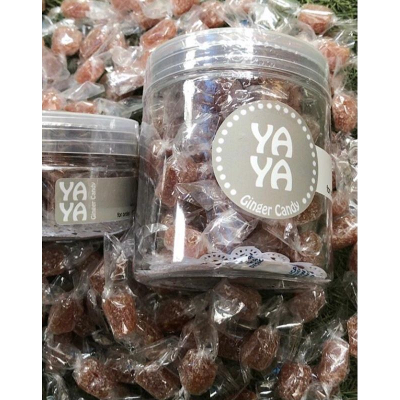 

ginger candy YAYA 50 butir/toples - permen jahe premium quality - sekali coba mau terusss