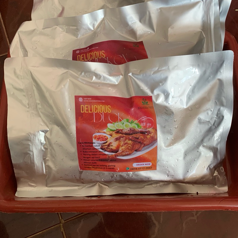 

Bebek ungkep + Sambel