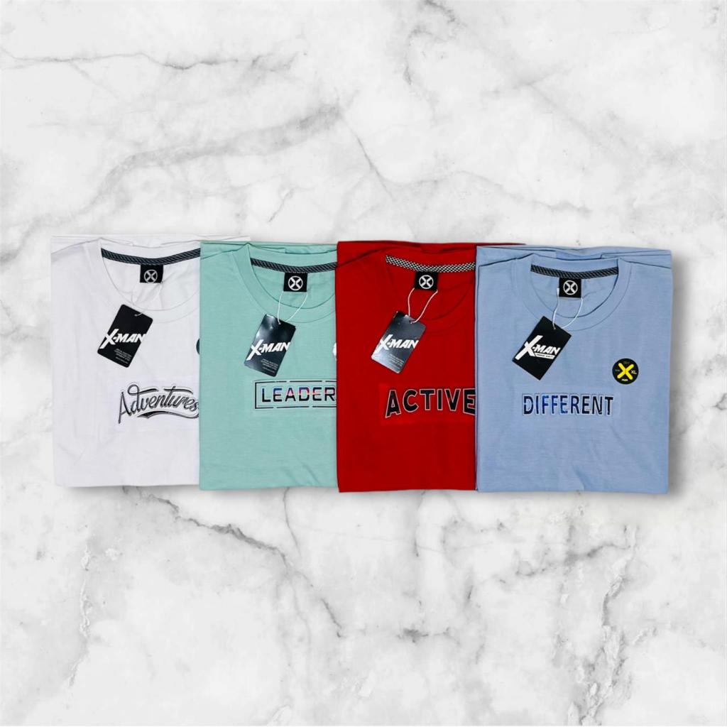 PAKET 4PCS 100RB KaosDistro Pria-Wanita Size M-L-XL-XXL-XXXL PE Katun/kaos distro/kaos pria