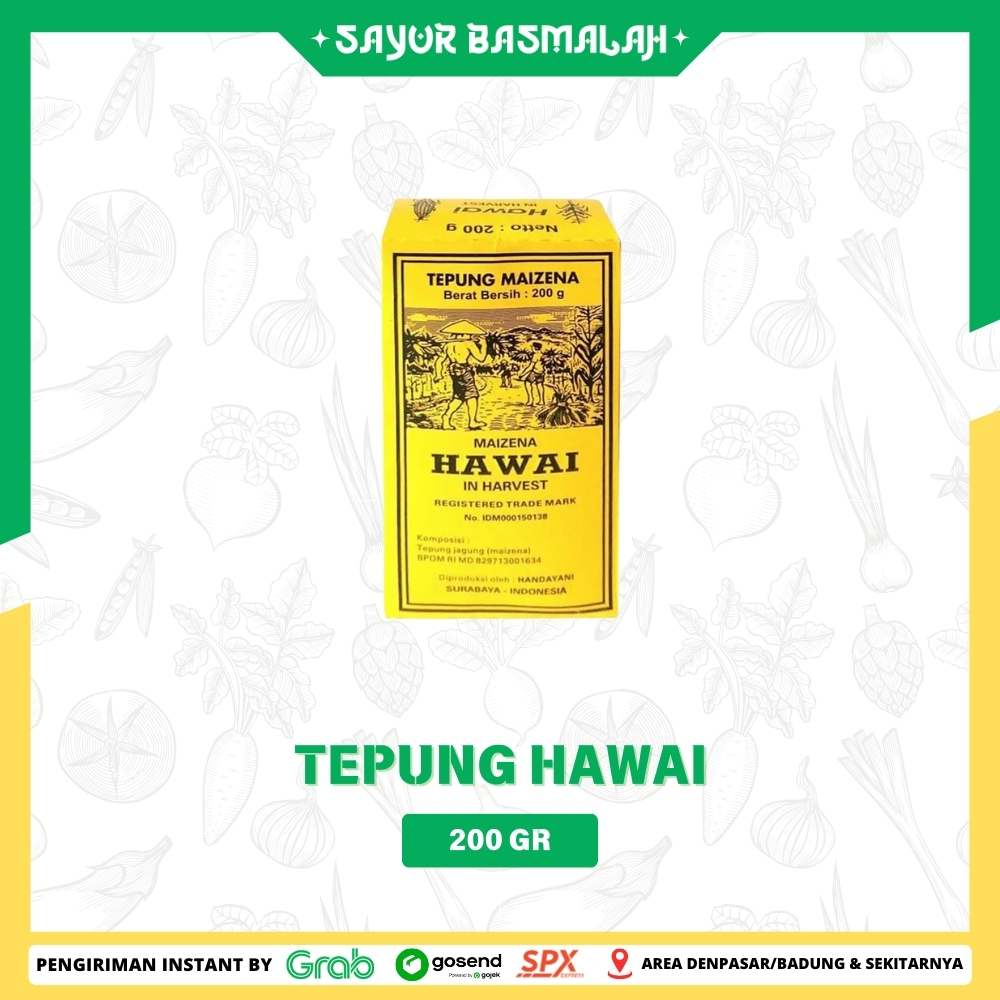 

Tepung Hawai 200gr - Sayur Basmalah