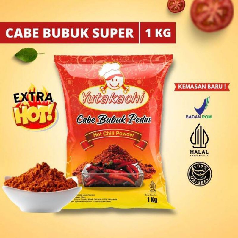 

Cabe bubuk super pedas 1kg