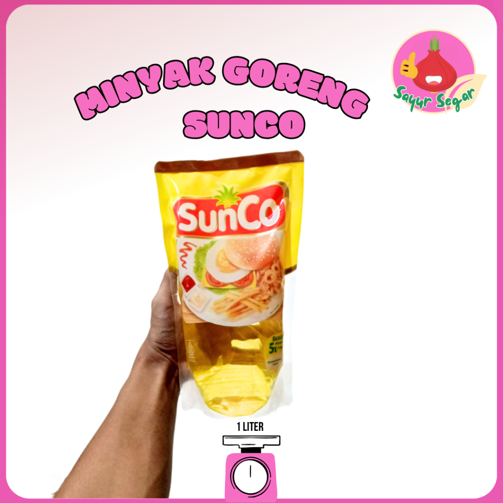 

Sayur Segar - Minyak Goreng Sunco 1 Liter / Cooking Oil