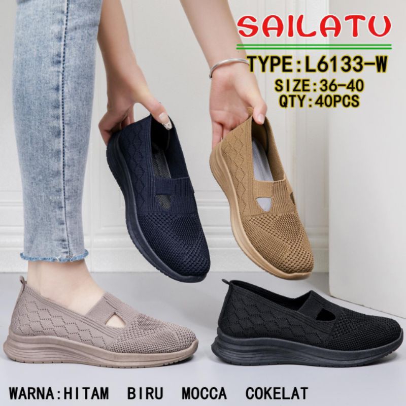 SEPATU WANITA SAILATU FULL WARNA