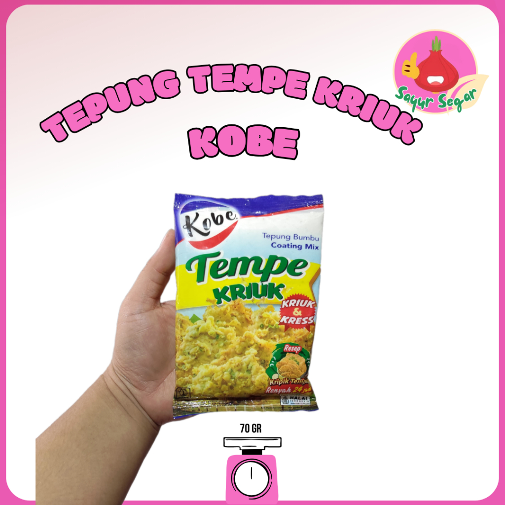 

Sayur Segar - Tepung Tempe Kriuk 70 gr / Tempe Flour