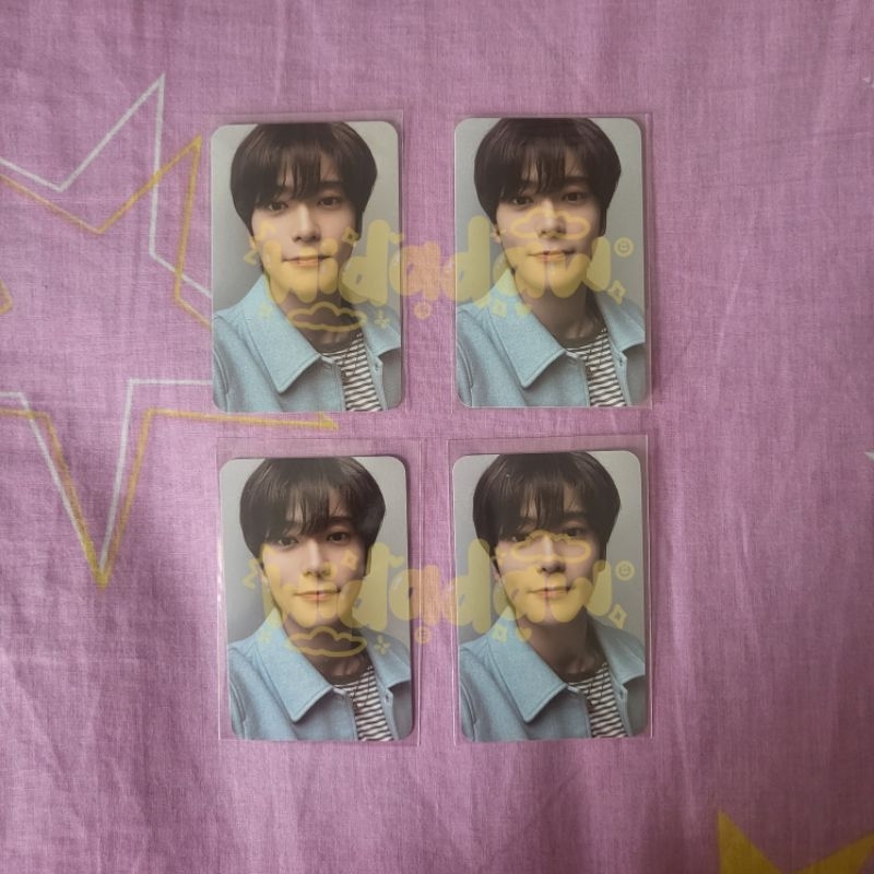 PHOTOCARD JAEHYUN GITD GLOW IN THE DARK NCT127 OFFICIAL