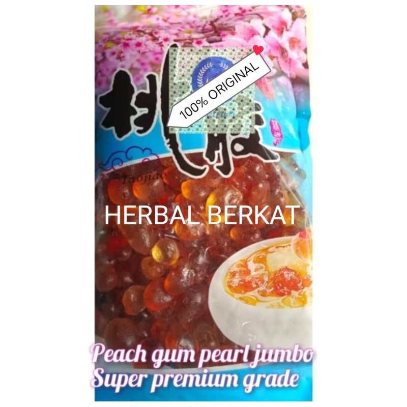

premium peach gum super jumbo / Tao Jiao 500gram