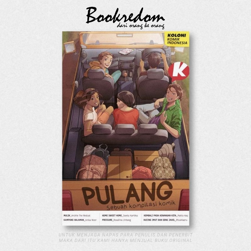 Pulang: Sebuah Kompilasi Komik - Rosalina Lintang, dkk - Bookredom