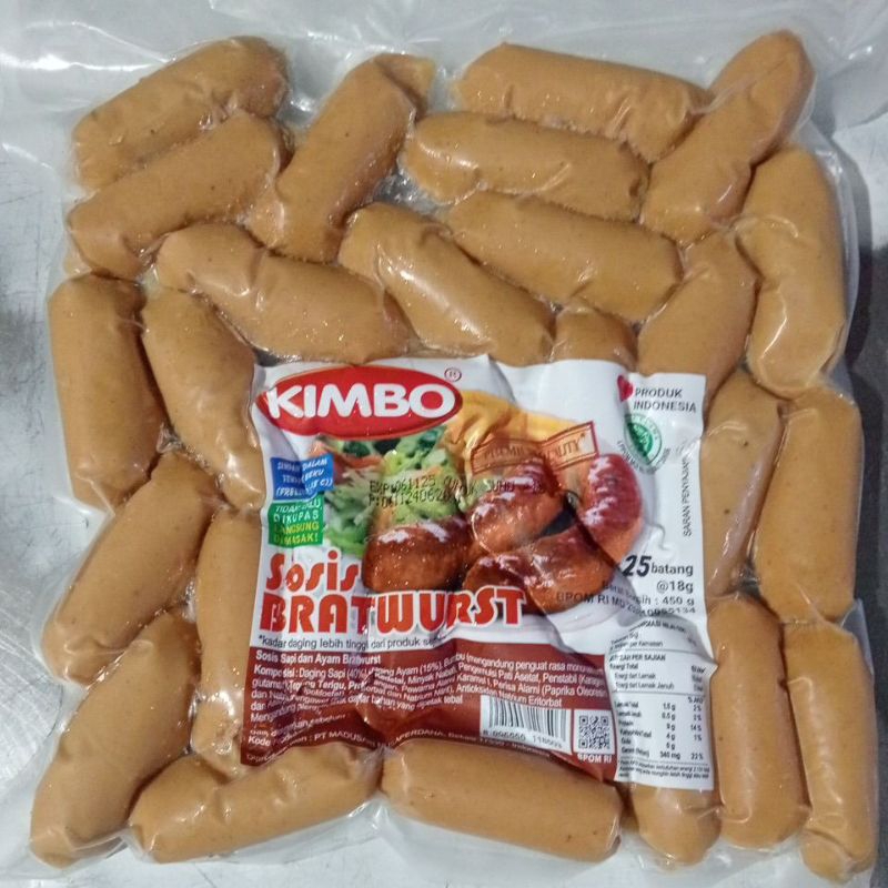 

SOSIS KIMBO COCKTAIL 450GR