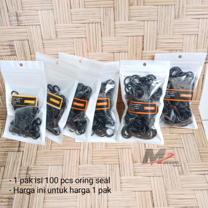 Oring seal satuan berbagai ukuran / seal 110 / seal 111 / seal 112 / seal 113 / seal 114 / seal 115 