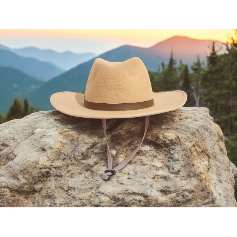Topi cosplay indiana jones -  cowboy hat - topi koboi - ukuran jumbo
