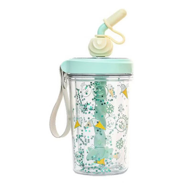 Tumbler Mixue Snow King Fruit Stirring Cup 330 ml Varian Ice Cream | Tumbler Official Merchandise Mi