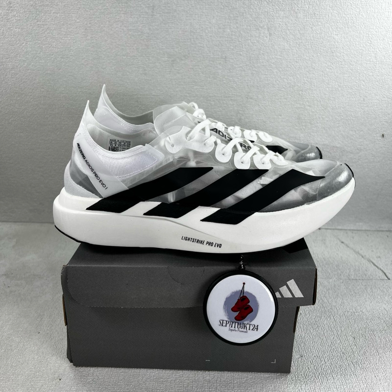 Adidas Adizero Adios Pro Evo 1 White Black