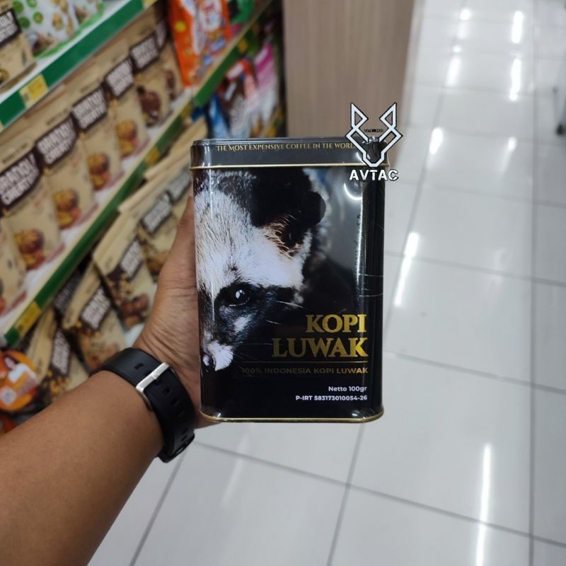 

Kopi Luwak Kaleng - Premium Luwak Coffee from Bali - Bali Luwak Coffee - 100% Kopi Luwak asli Bali