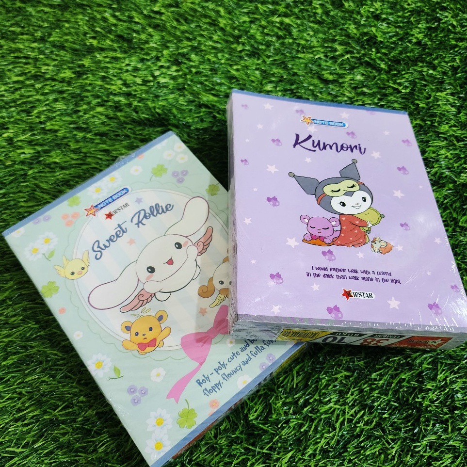 

Promo Untung 1PACK 5 PCS BUKU TULIS NEWSTAR 38 LEMBAR KARAKTER LUCU KUROMI CINNAMOROL