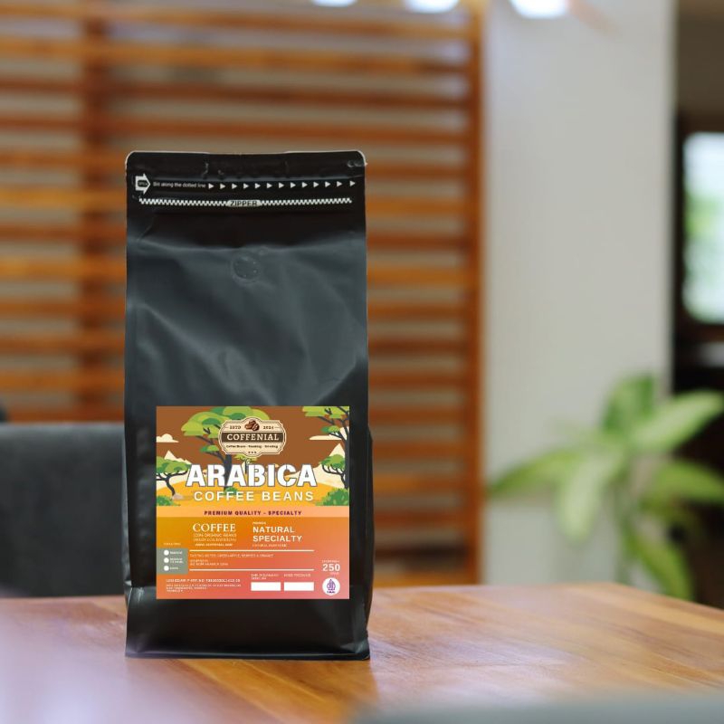 

Coffenial Arabica Natural Roasted Bean 1Kg Specialty