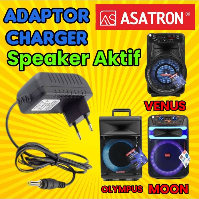 Adaptor charger asatron 12 inch Seri OLYMPUS, MOON, VENUS