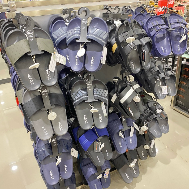 Nevada sandal phylon karet pria / sandal selop cowok