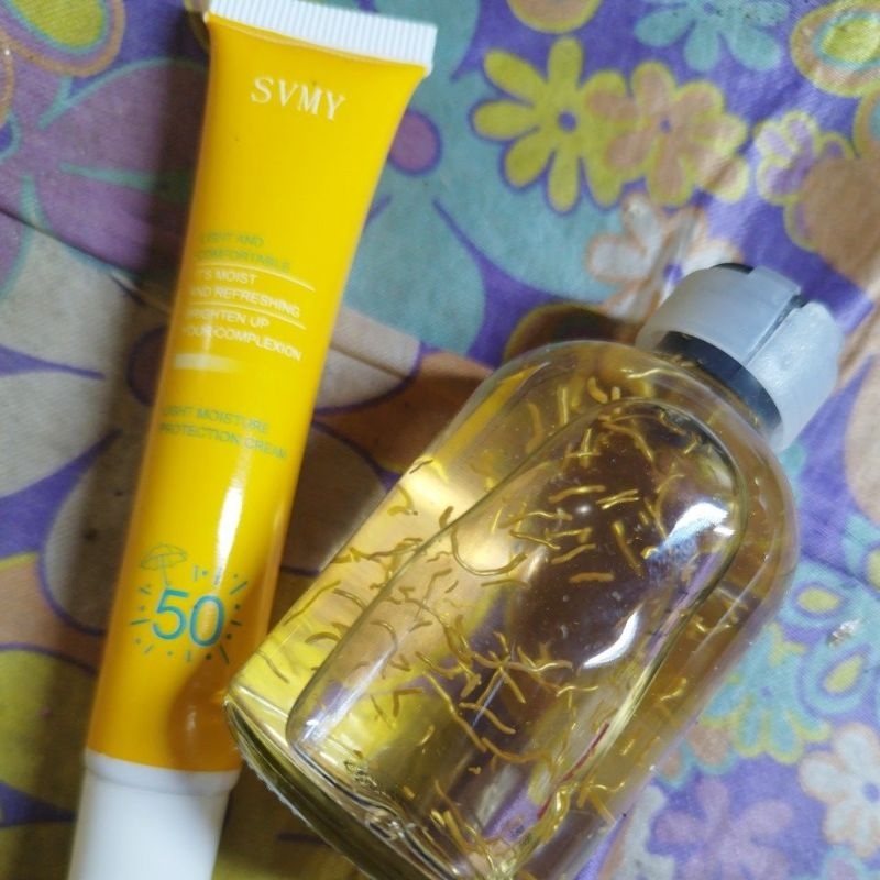 toner collagen 50ml dan sunscreen 20g herbal ori hci