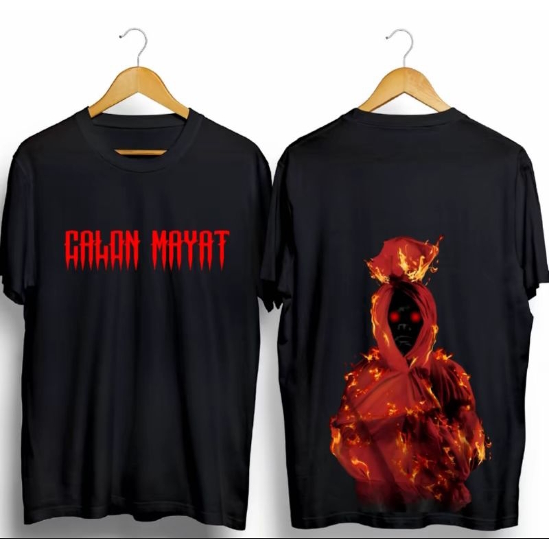 KAOS VIRAL POCONG CALON MAYAT SABLON DTF
