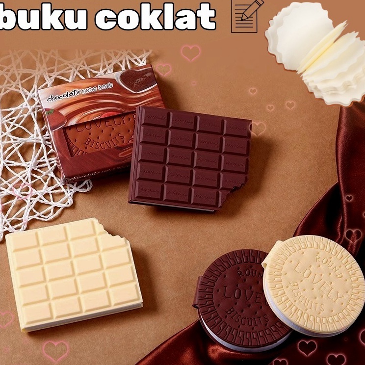 

Promo Terbaru Notebook Mini Motif Lucu Biskuit Cokelat Isi 8 Lembar Buku Catatan Notes Memo Pad Mini Cookie Biskuit Cokelat Unik Lucu Memiliki rasa coklat