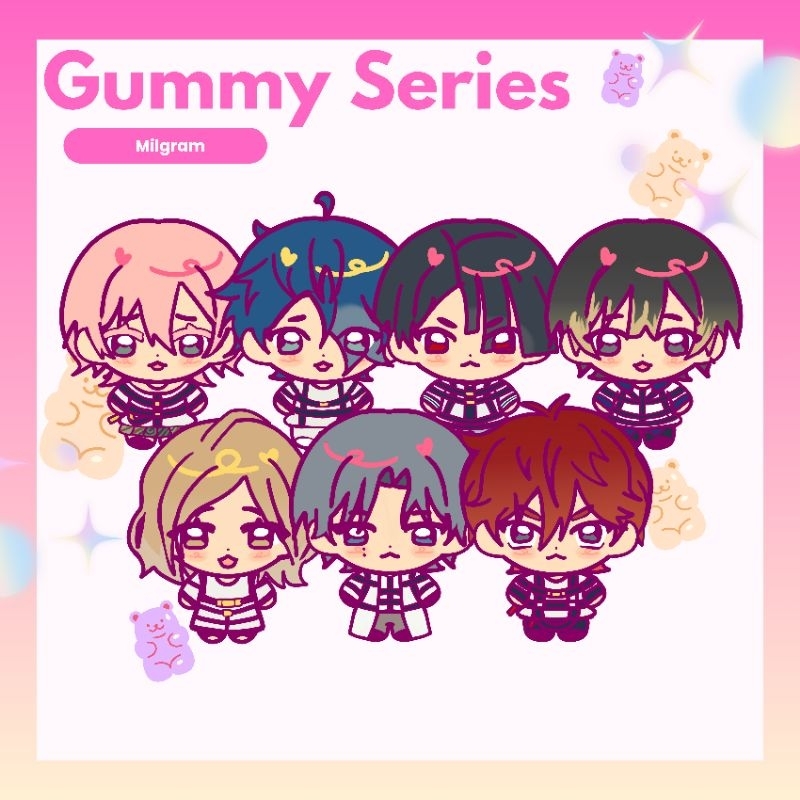 GUMMY SERIES ♡ MILGRAM COROTTO / KEYCHAIN / PHONECHARM