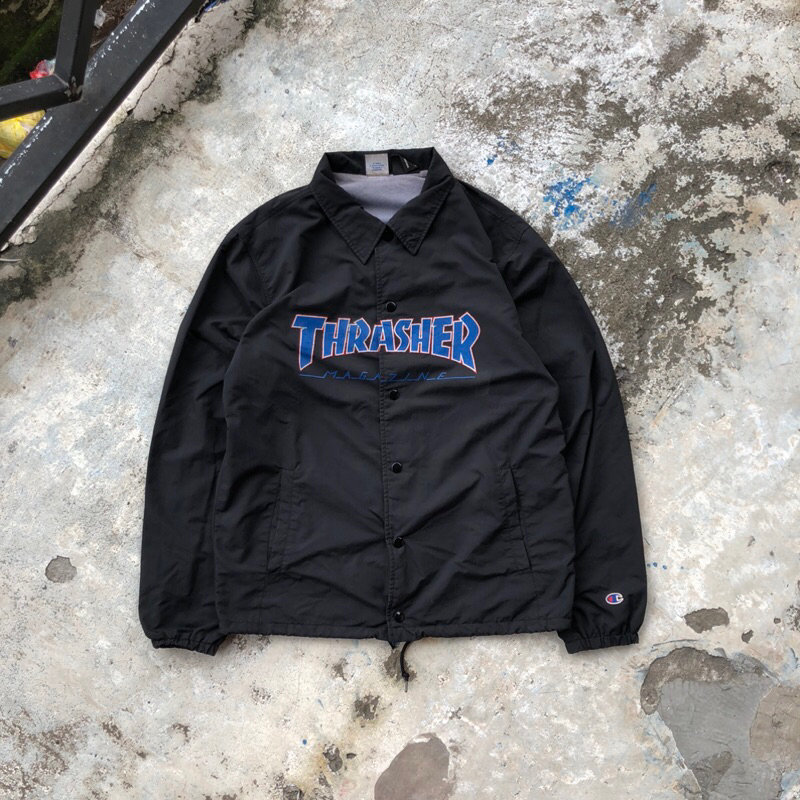 Thrasher X Champion Coach Jacket