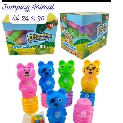 

Permen bentuk jumping animal 1pak isi 30pcs