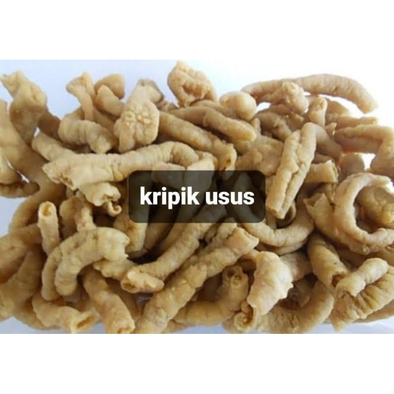 

Kripik usus gurih renyah kemasan 500gram