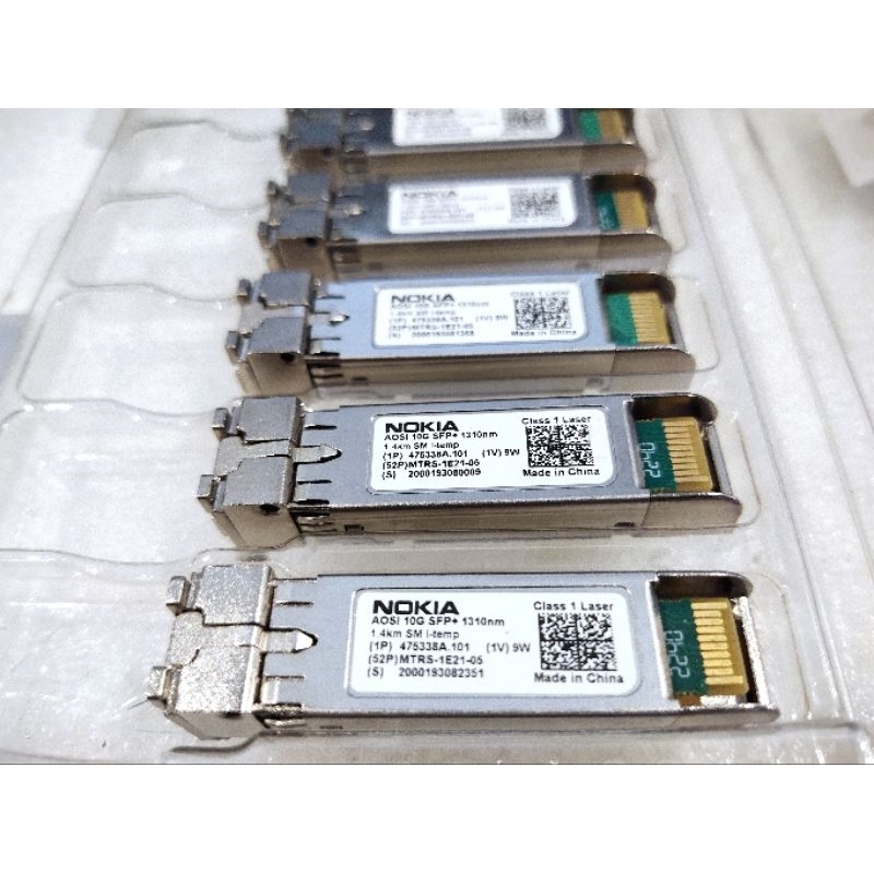 Sfp+ 10G-1310nm-1.4km-SM Nokia Singlemode Universal Compatible for mikrotik.