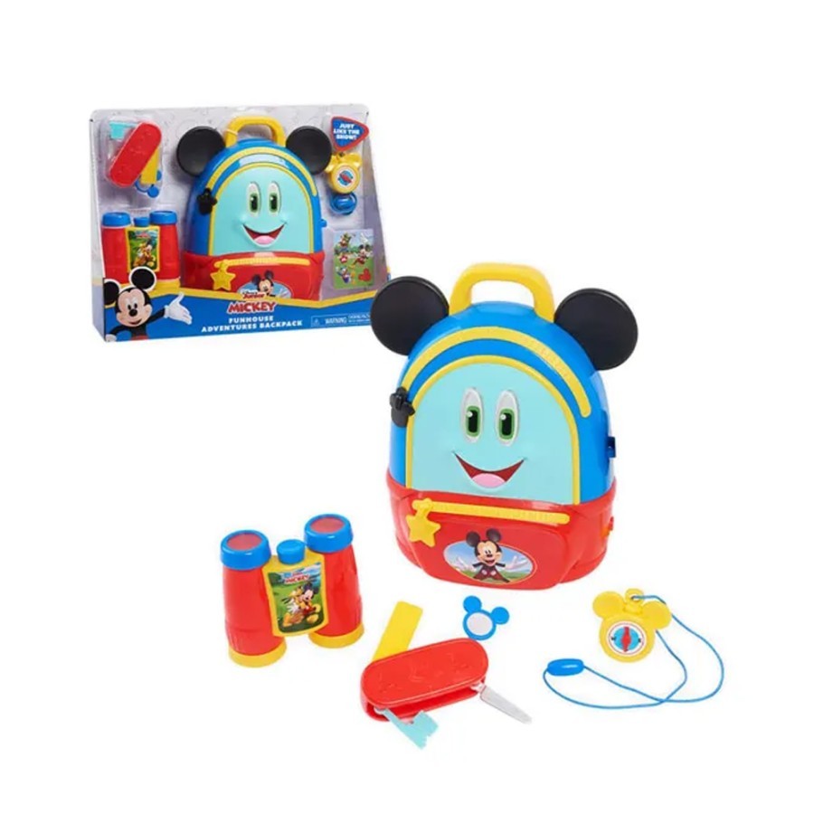 Disney Junior Just Play Mickey Mouse Funhouse Adventures Backpack