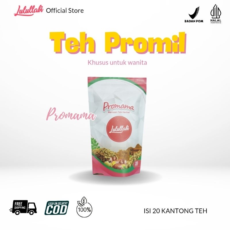 

Lulullabi BPOM - Teh Kesuburan PROMAMA Promil Wanita Detox Rahim | Halal AMAN